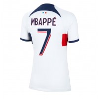 Fotbalové Dres Paris Saint-Germain Kylian Mbappe #7 Dámské Venkovní 2023-24 Krátký Rukáv
